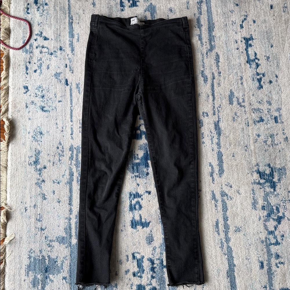 Free People Black Skinny Jeans